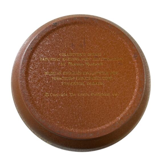 The Saturday Evening Post Marbles Champion by Norman Rockwell 1939 Collector Tin - Picture 4 of 6